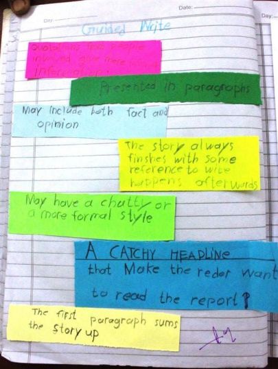 guided writing